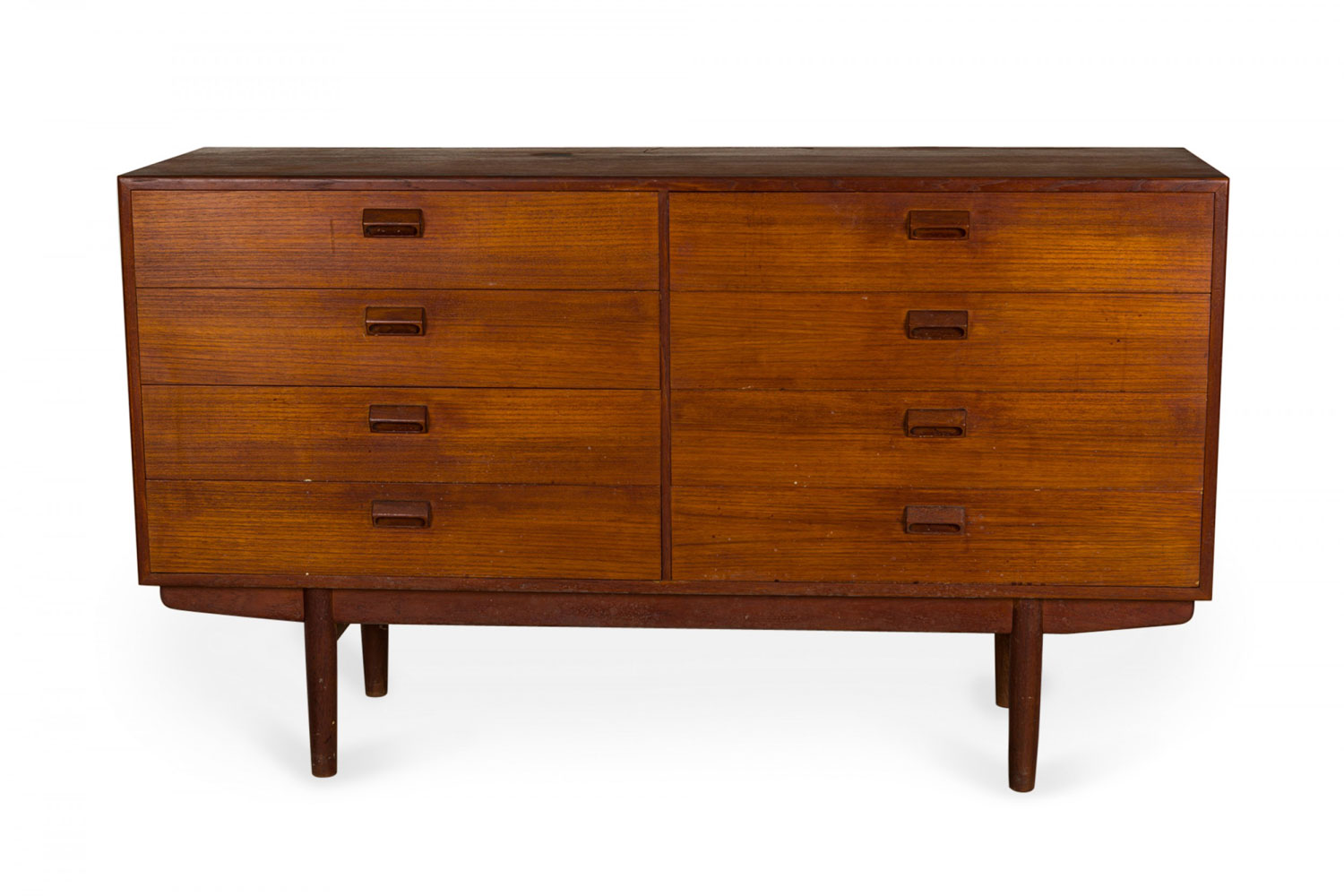 Borge Mogensen Danish Mid Century Teak Eight Drawer Chest