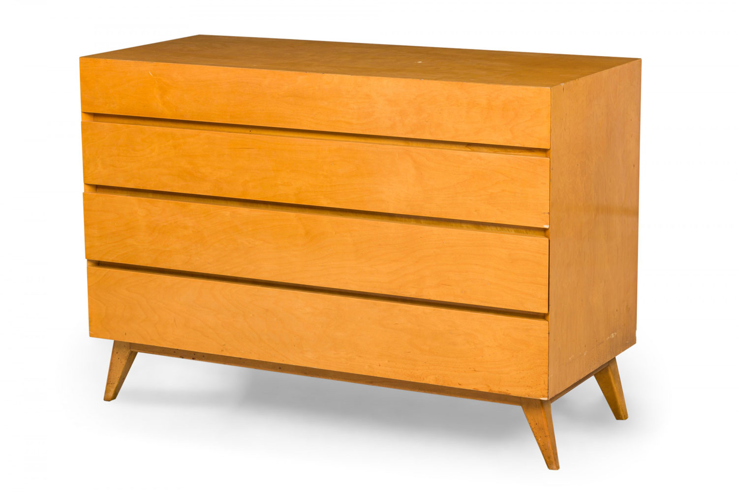 Edmond spence mid century american wooden 4 drawer chest