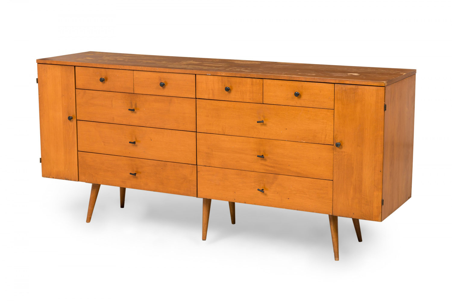 Paul mccobb for winchendon furniture company mid century american 20 drawer server planner group
