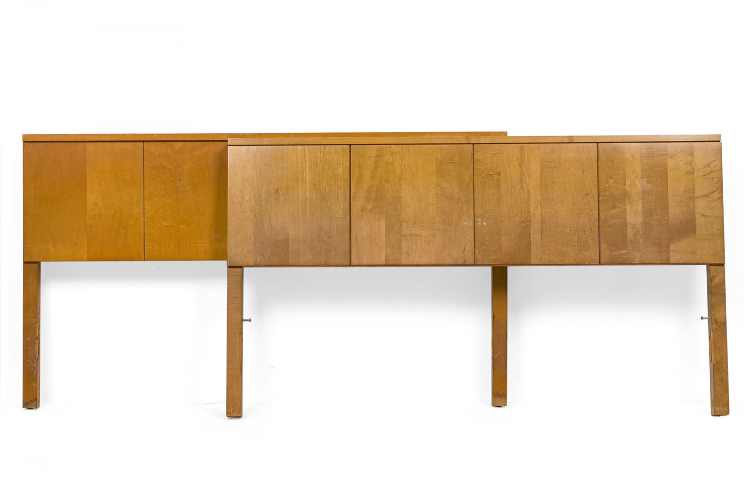 Van keppel green mid century american full size wooden headboards