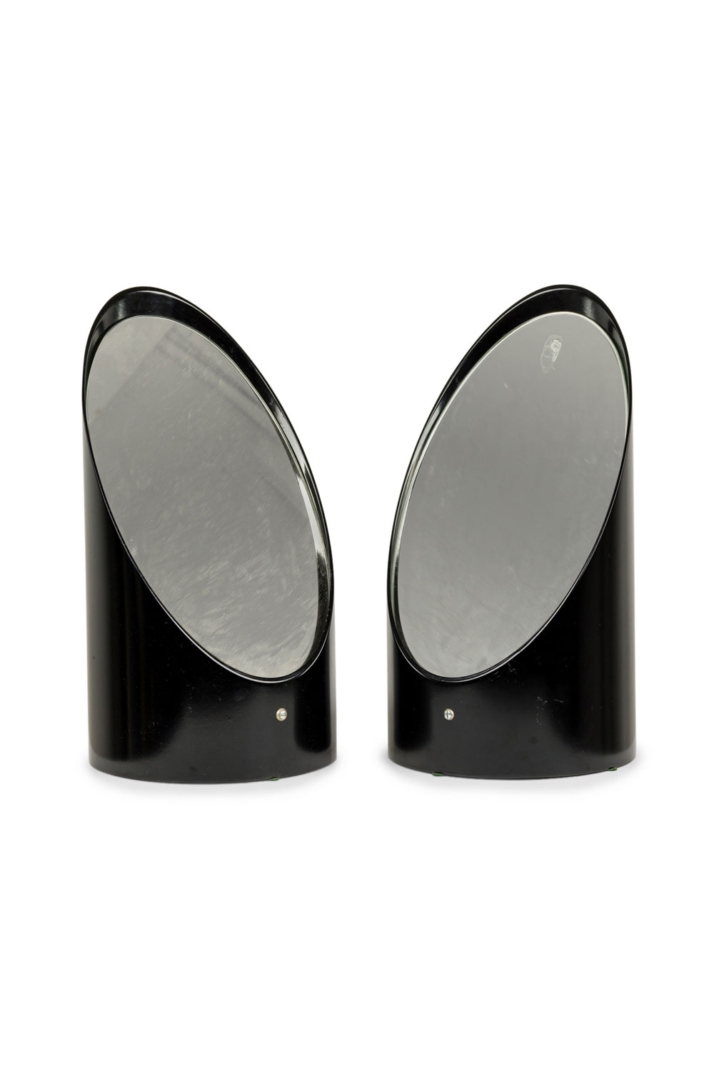 Pair of roger lecal for chabrieres & co french mid century vanity mirrors