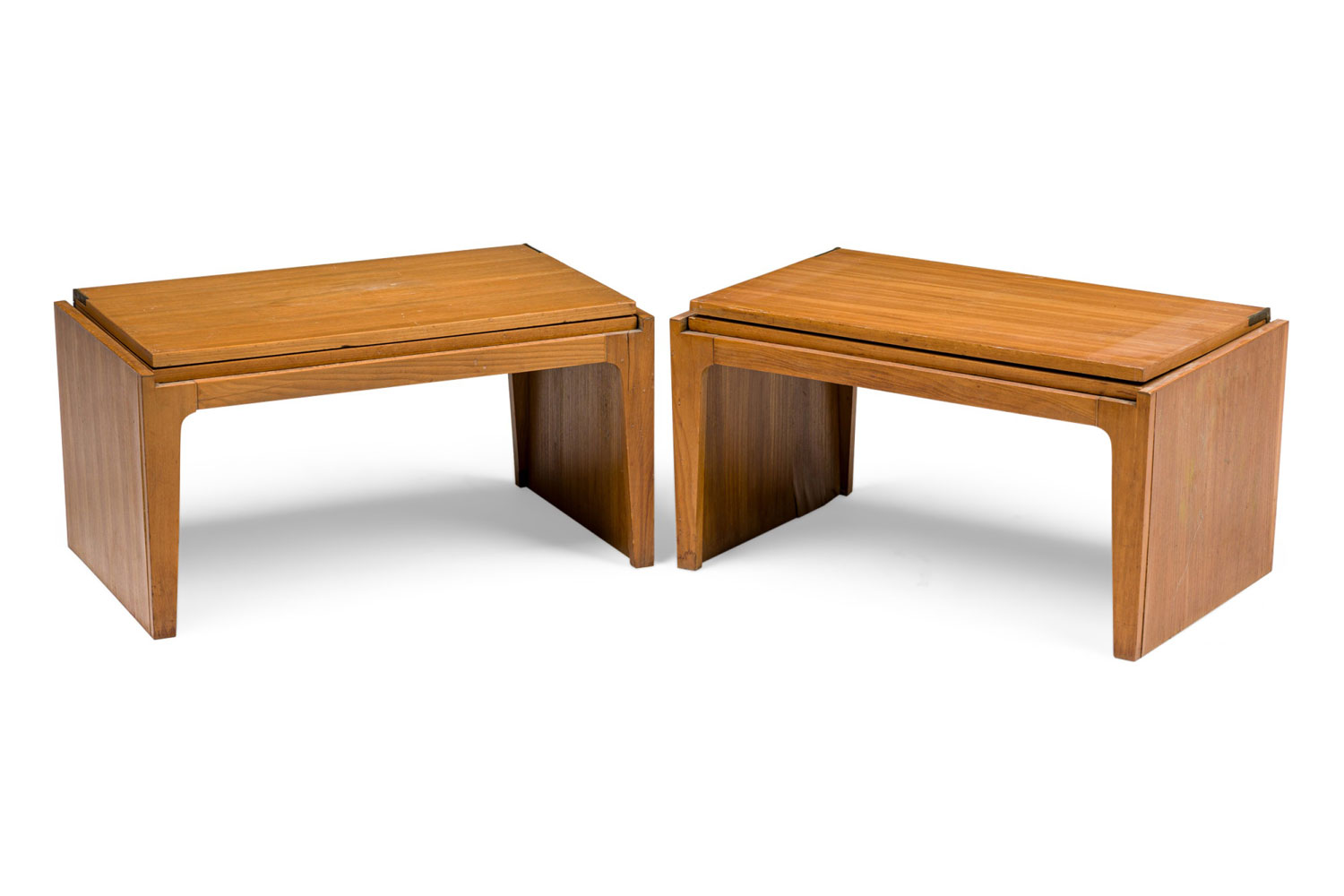 Edward wormley american mid century convertible stacking occasional tables