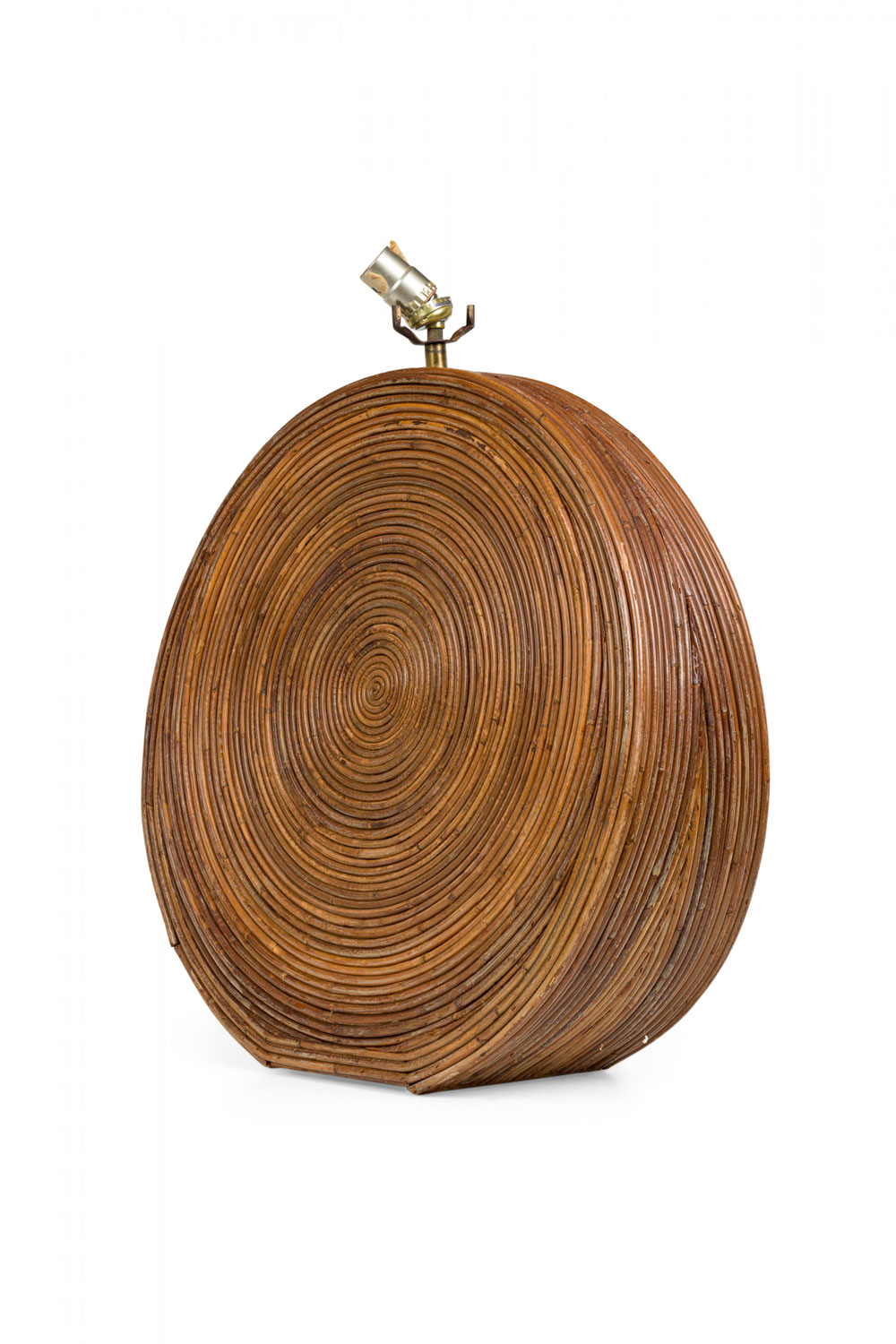 Vivai del sud mid century italian pencil reed table lamp