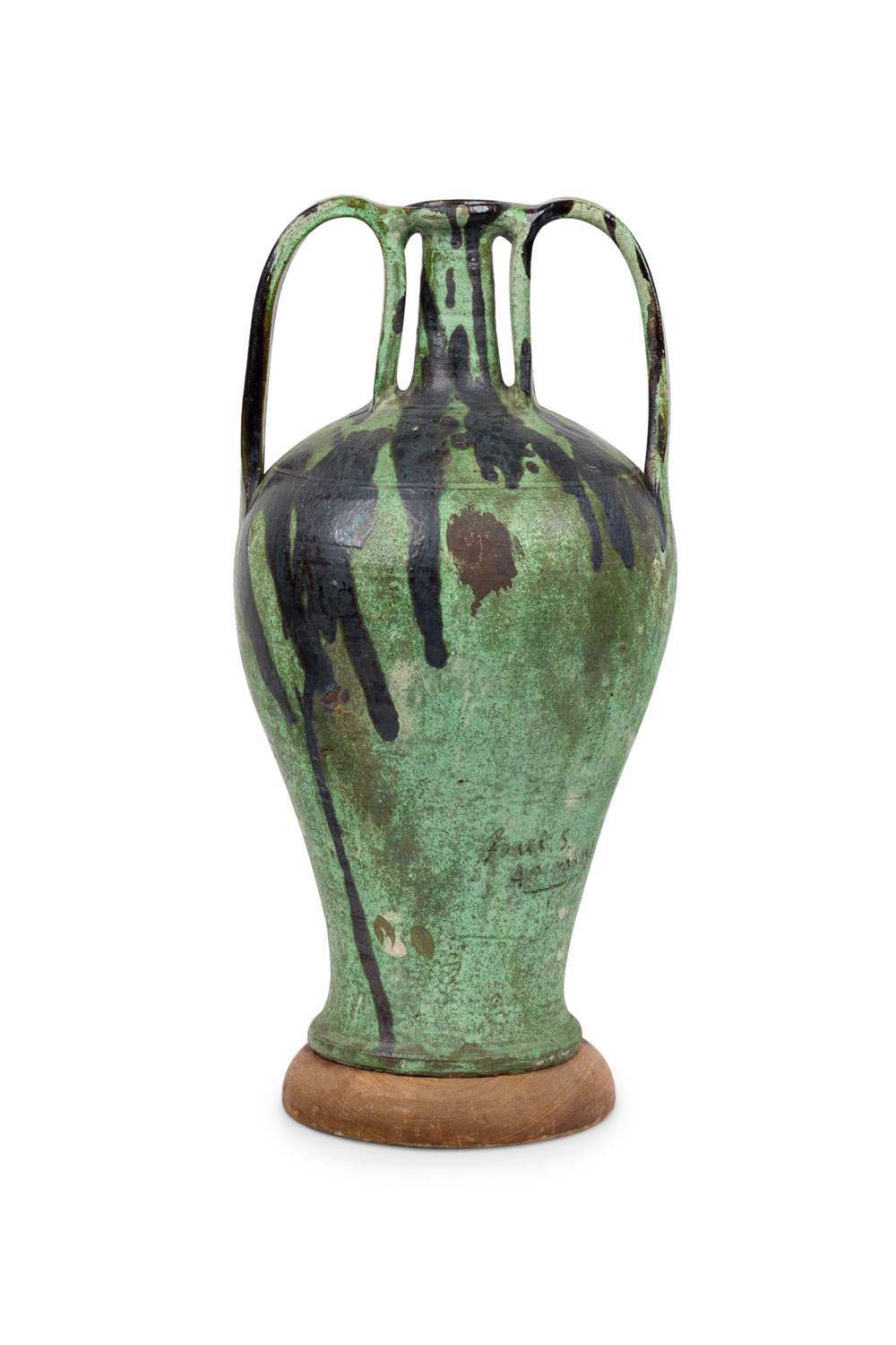 Farci saverio italian mid century amphora ceramic table vase