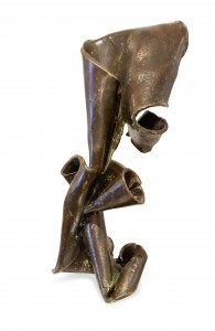 Tristan govignon tempest abstract bronze sculpture