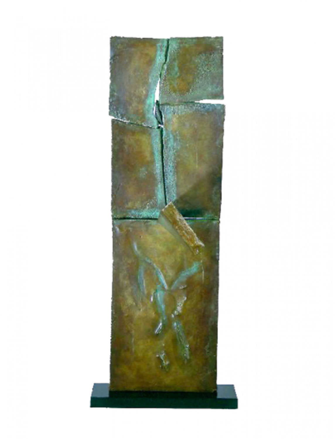 Tristan govignon alliance abstract bronze sculpture