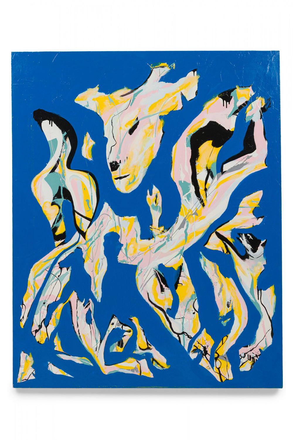 Govignon blue dream acrylic painting