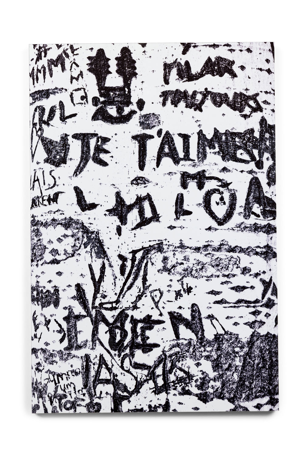 Tristan govignon je t aime print on glossy aluminum