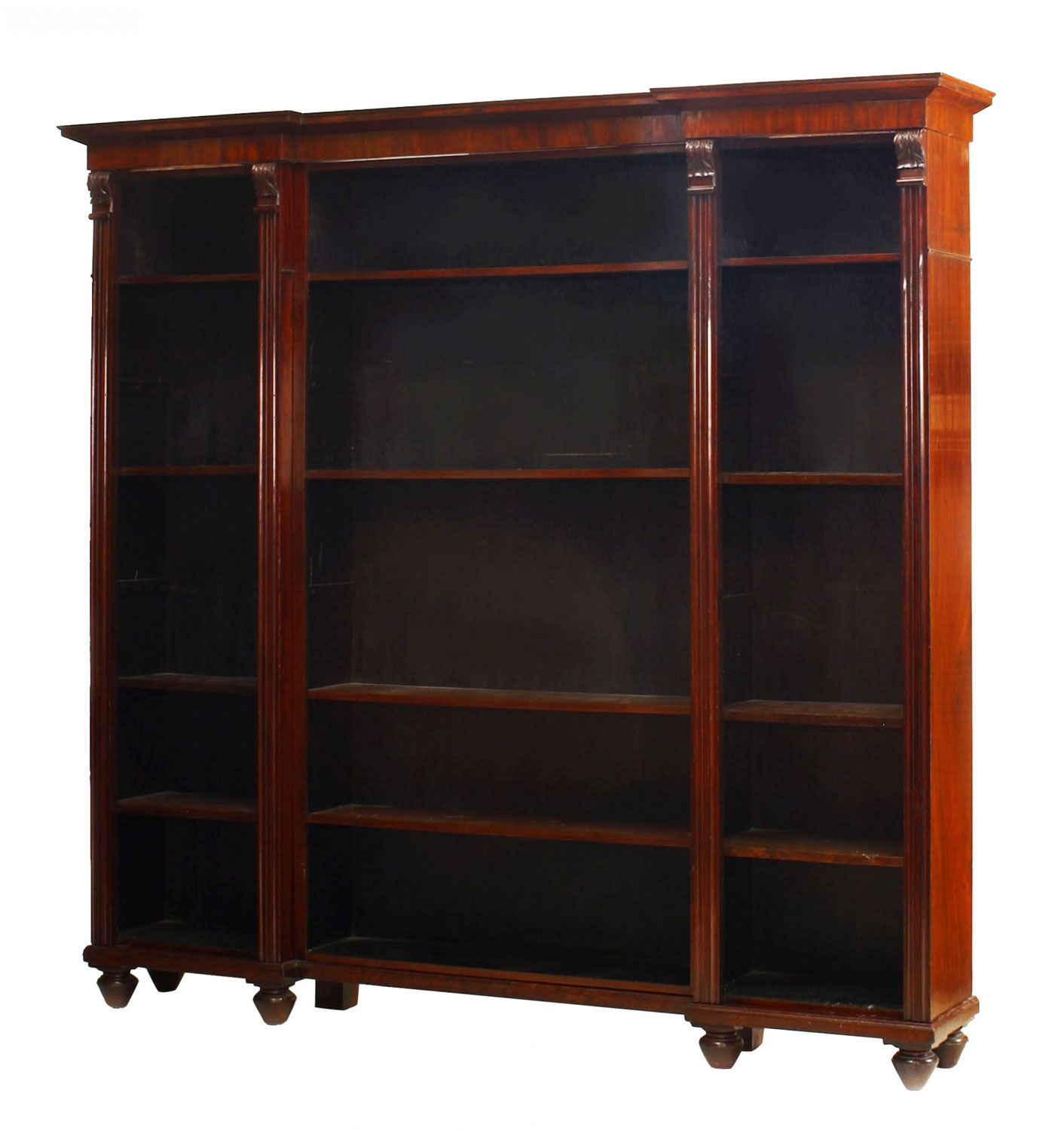 English william iv mahogany bookcase