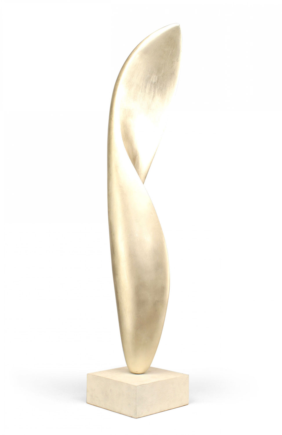 American post war silver leaf resin sculpture