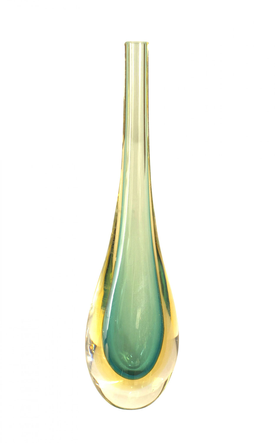 Italian murano glass vase