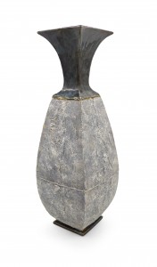 American post war dipasquale gray textured vase