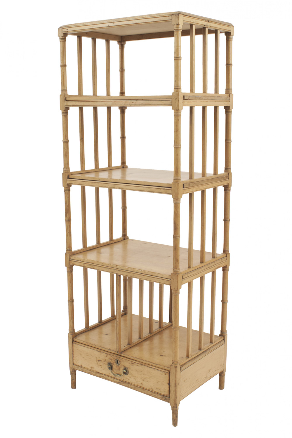 English regency pine etagere