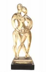 American mid century lucite sculpture