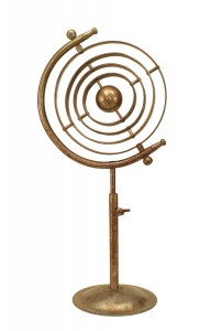 Italian renaissance chrome armillary