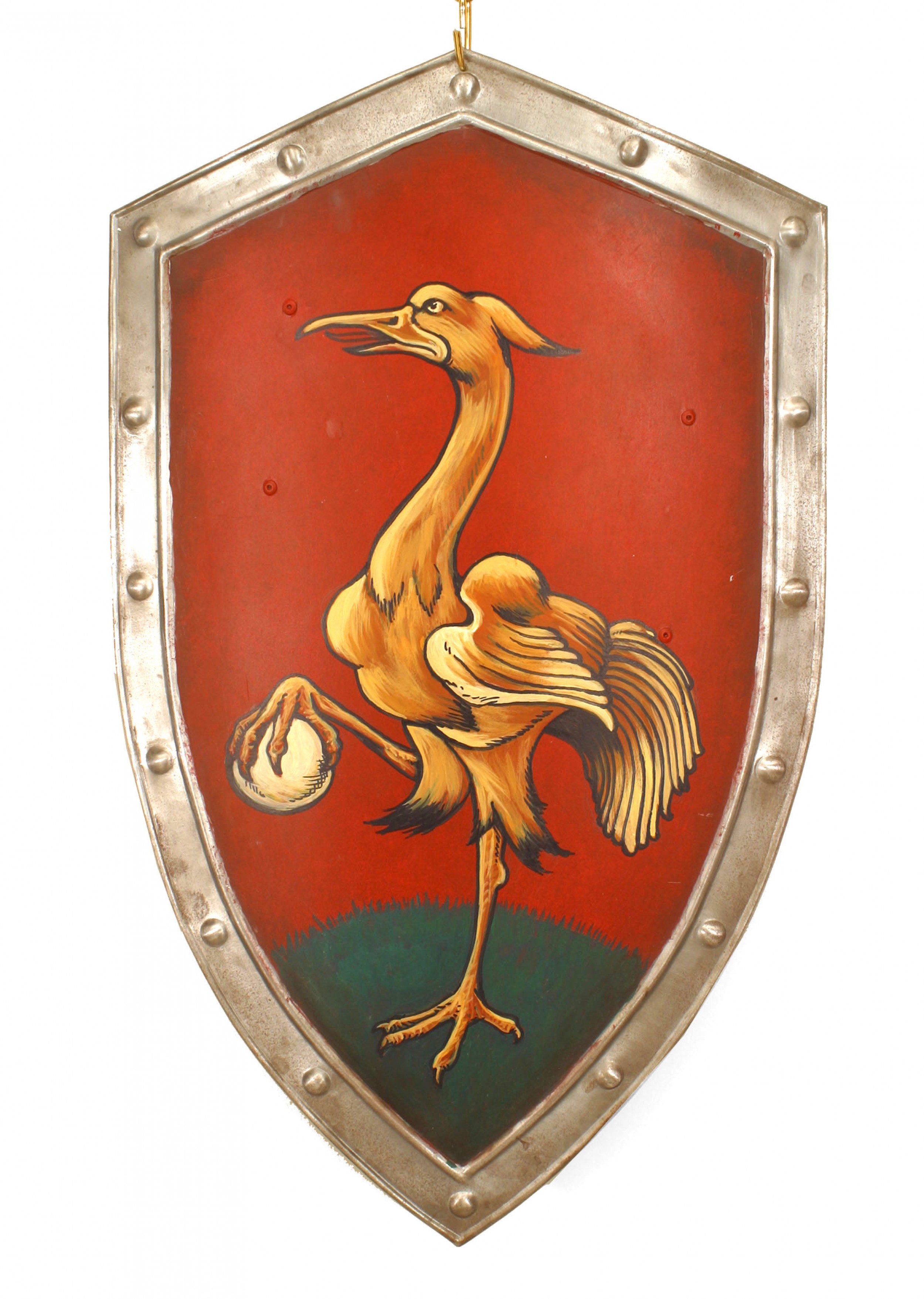 Italian renaissance bird and egg wall plaque