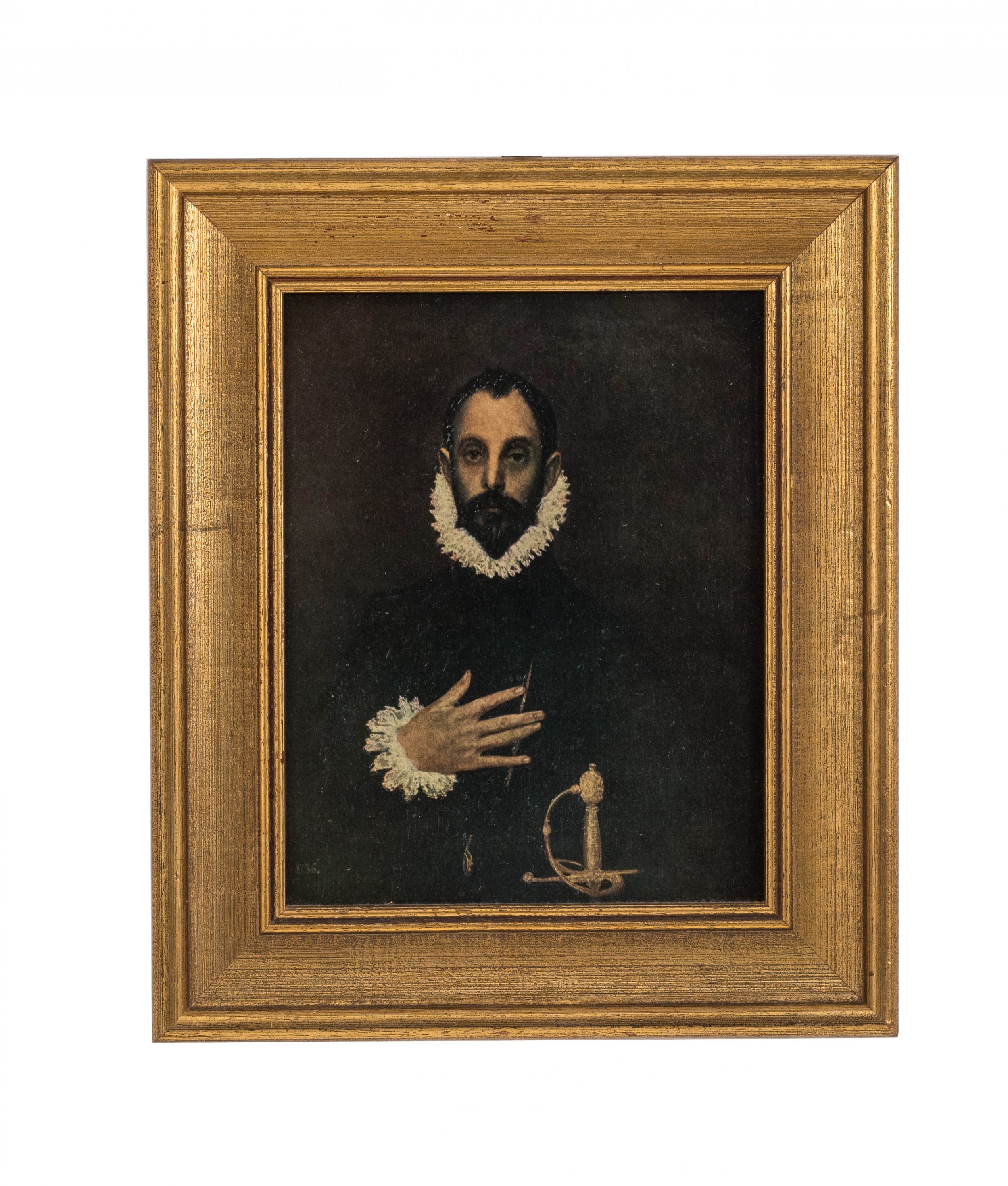 Spanish renaissance man in a ruff portrait