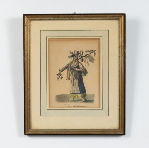 European costume print