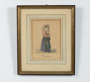 European costume print 40