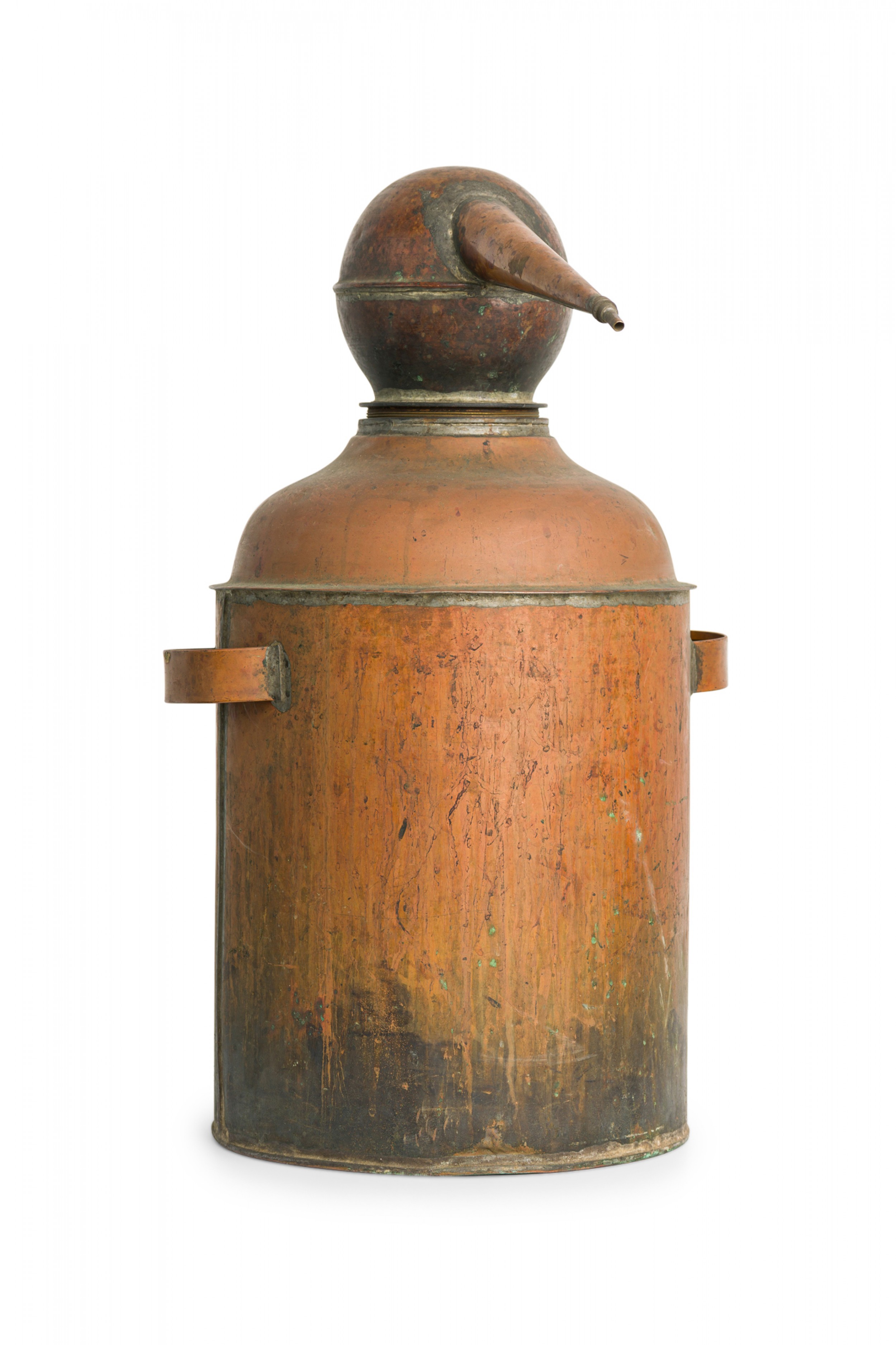 Vintage american copper liquor still