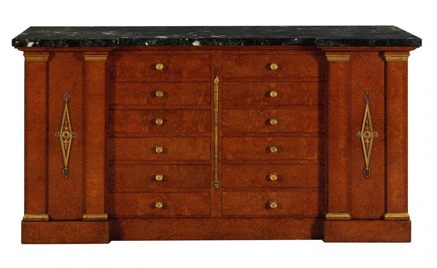 French empire style ambonya cabinet