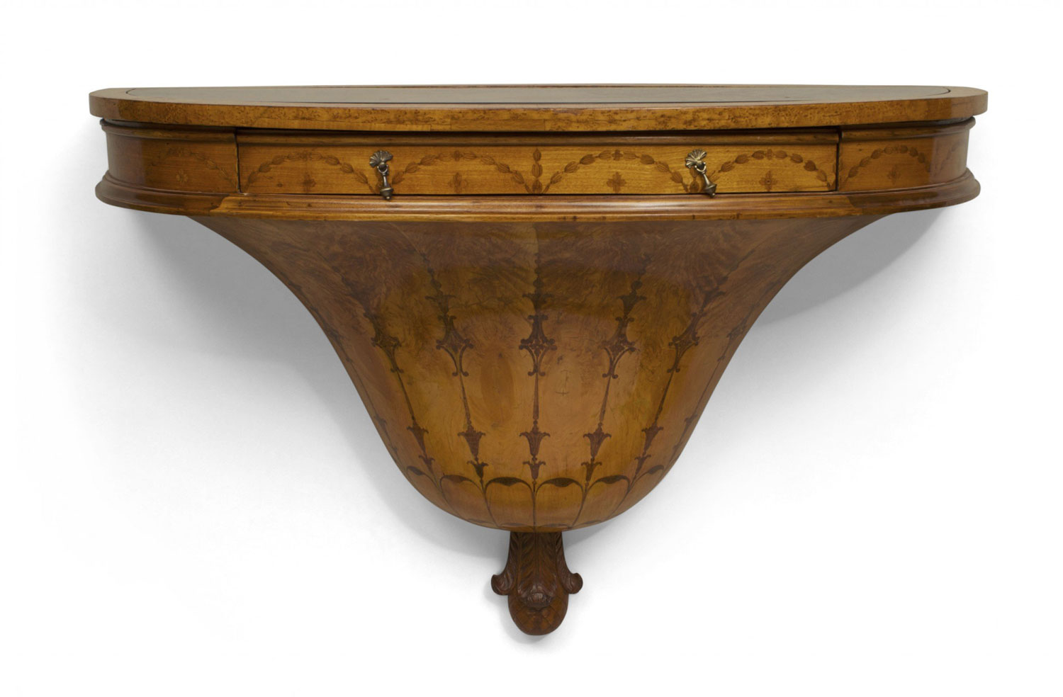 English adam maple wall console 1