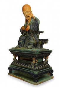 Ming dynasty porcelain shou lau figure