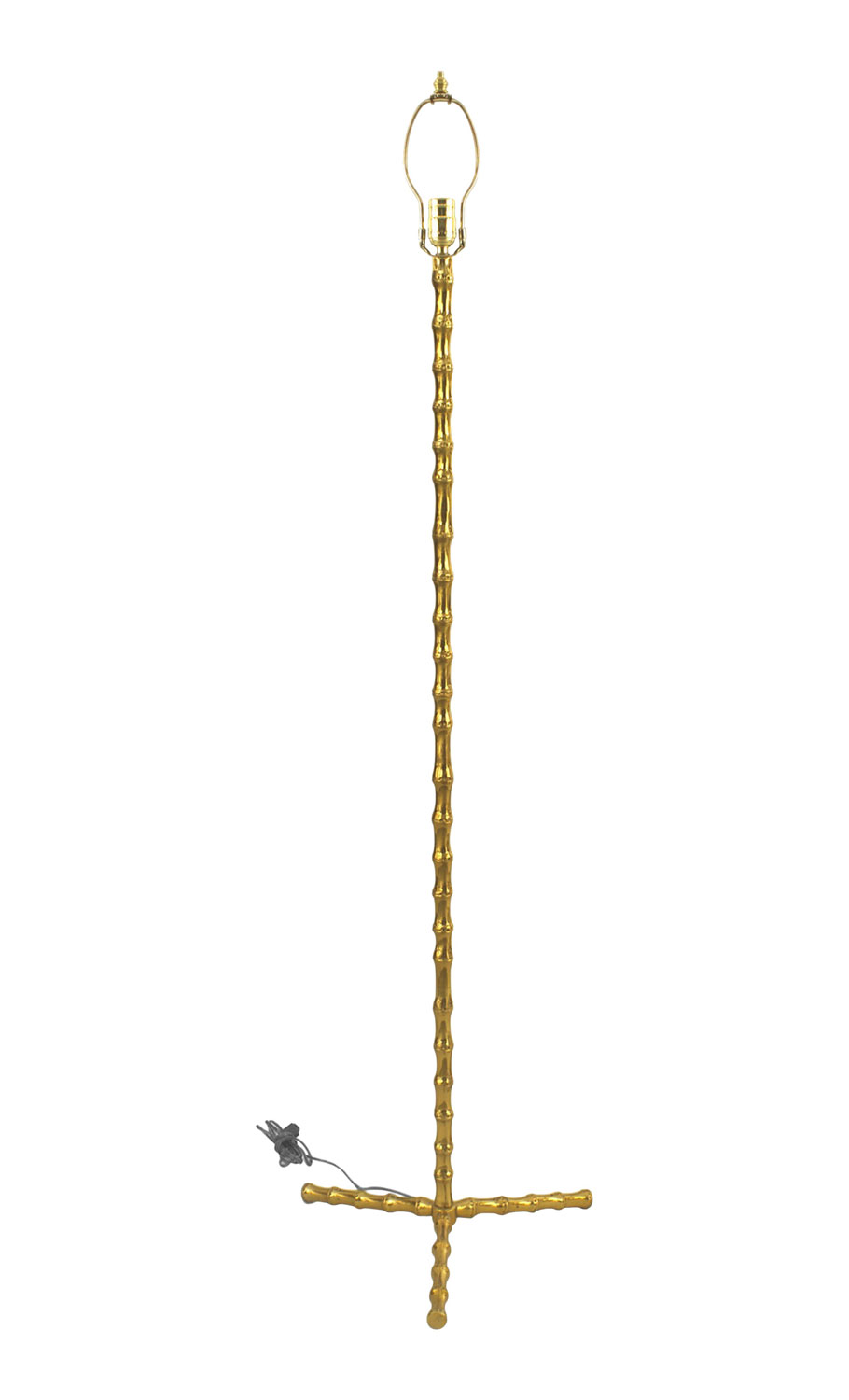 French mid century bagues faux bamboo floor lamp 21