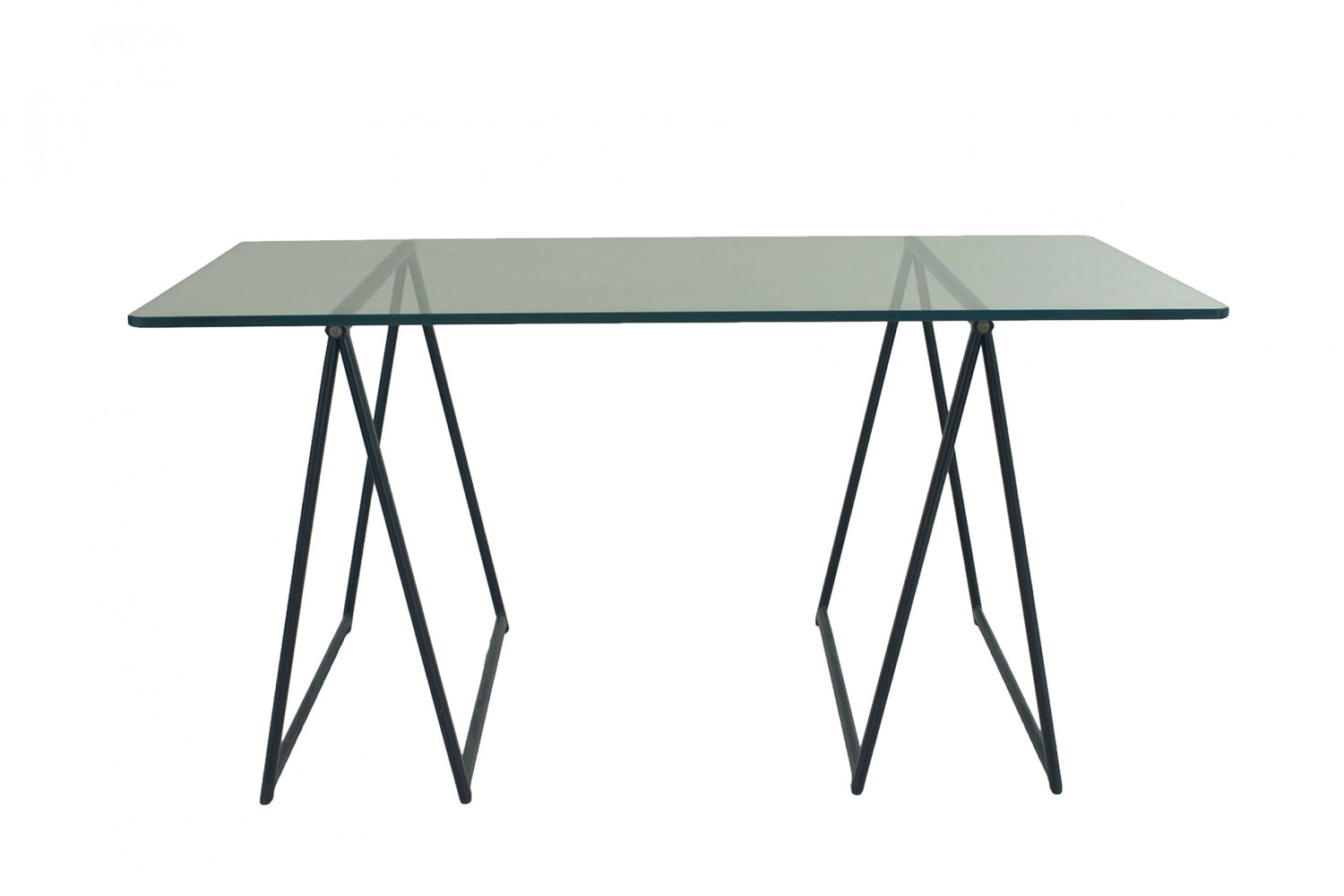 Jansen post war glass table 1