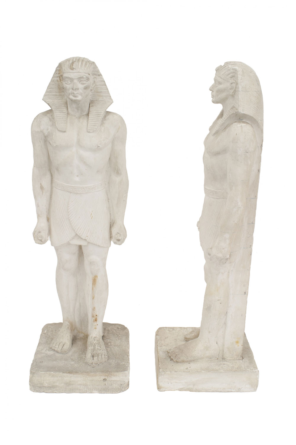 Egyptian plaster classical figures