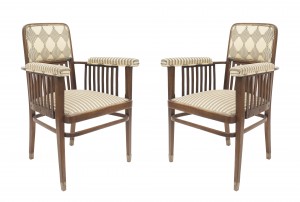 Austrian bentwood beech wood arm chairs 1