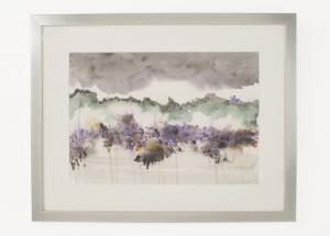 Abstract contemporary watercolor painting 15