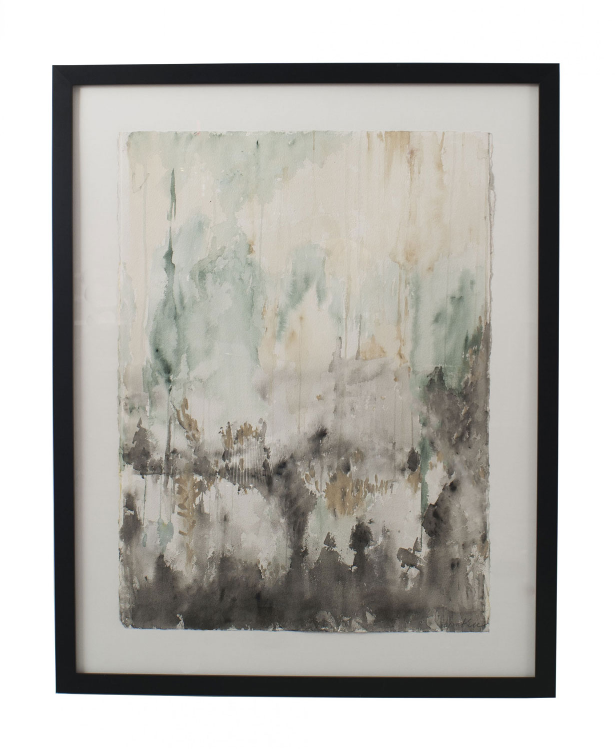 Abstract contemporary watercolor painting 23