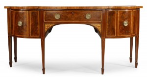 English georgian mahogany sideboard