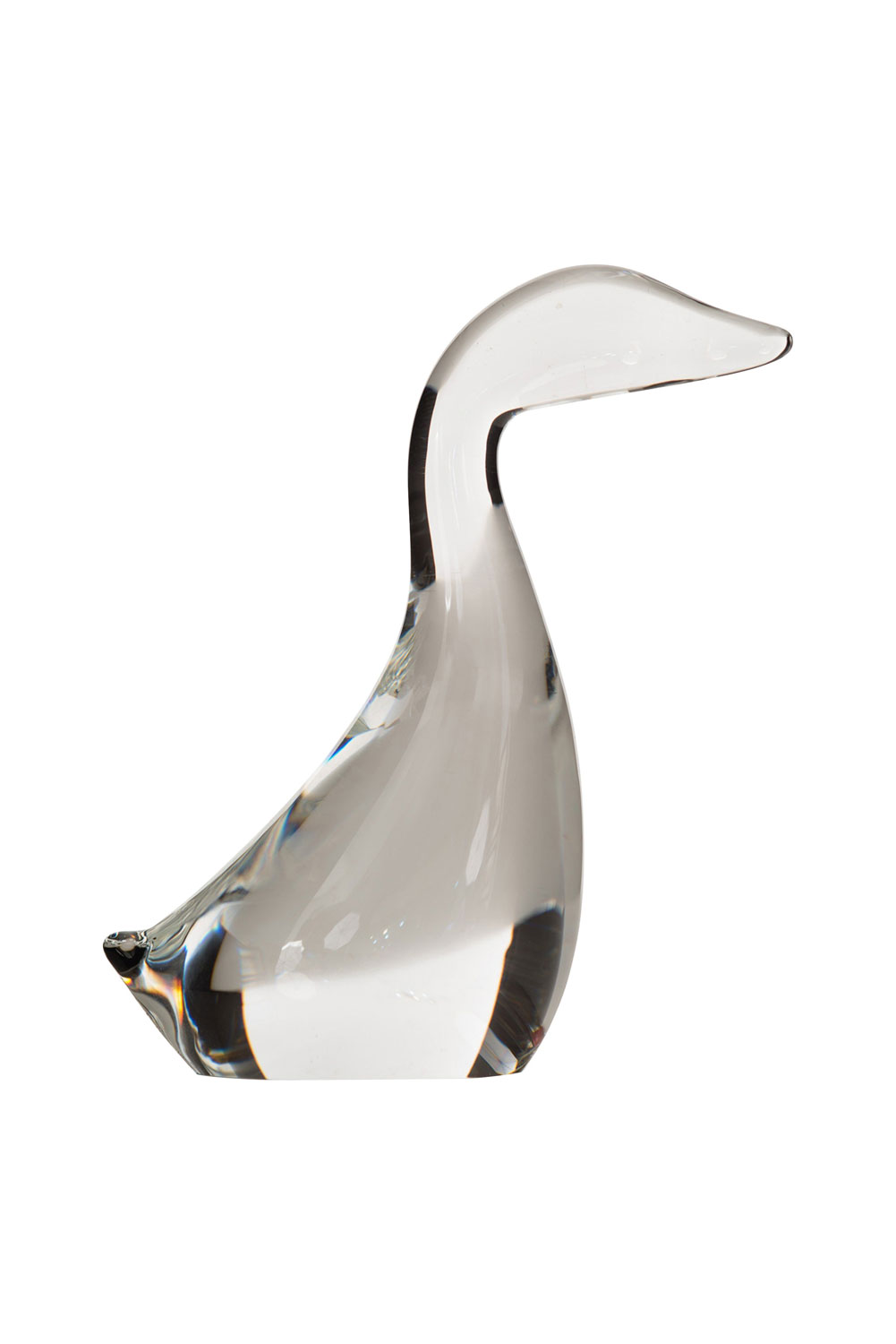 Figure statue small figure mid century american crystal lnl015 1