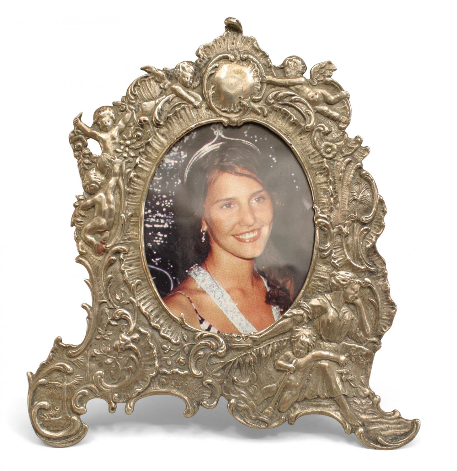 French victorian silver picture frame