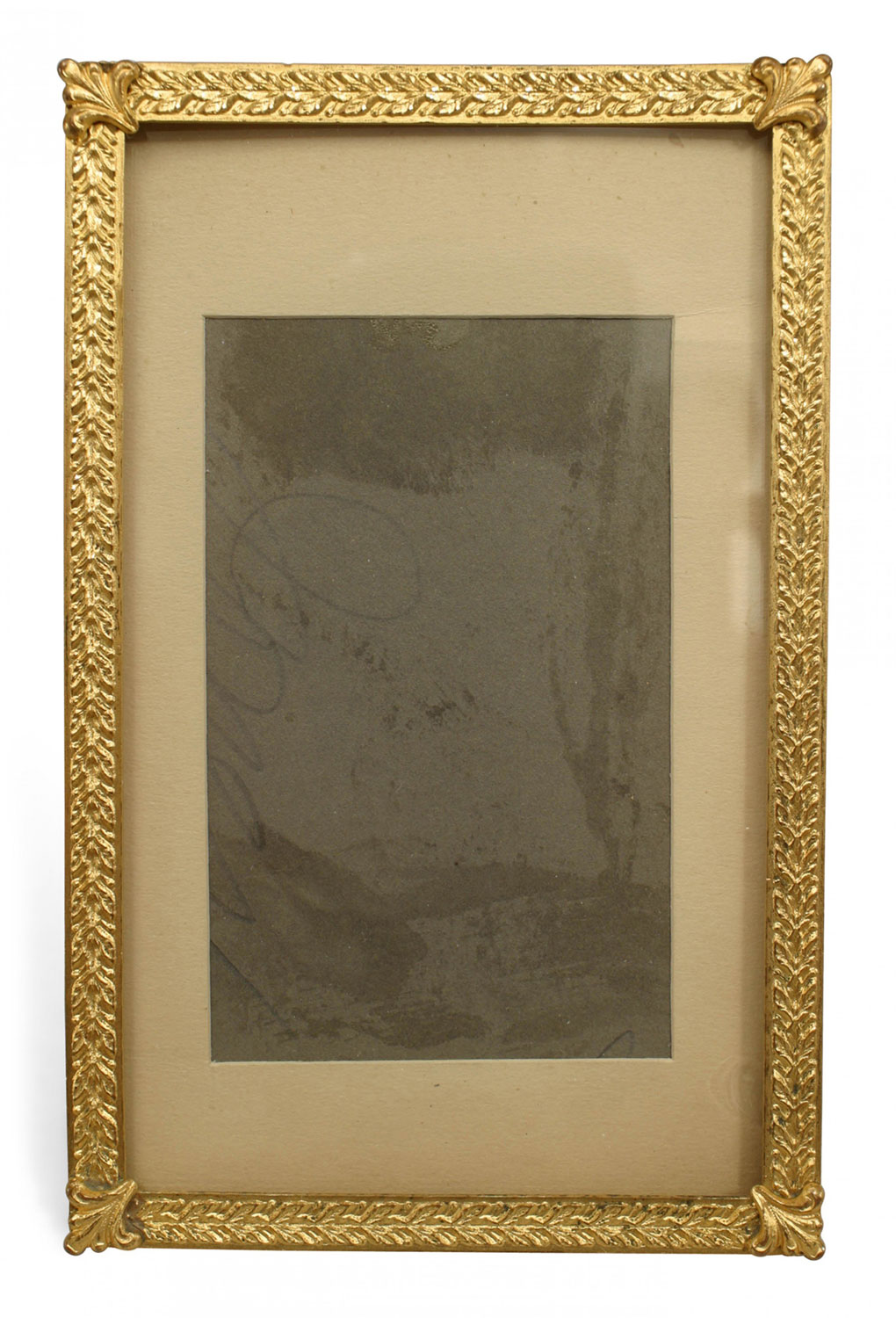 American victorian gilt metal picture frame 3