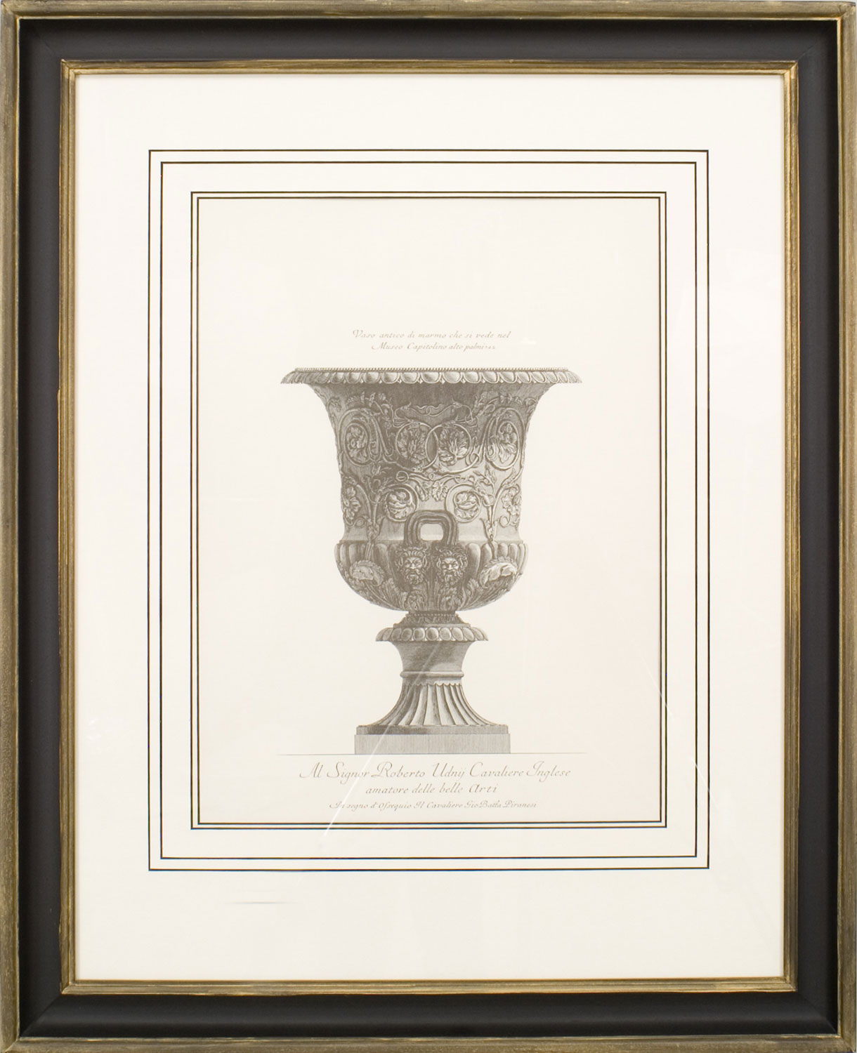 Italian renaissance classical urn print