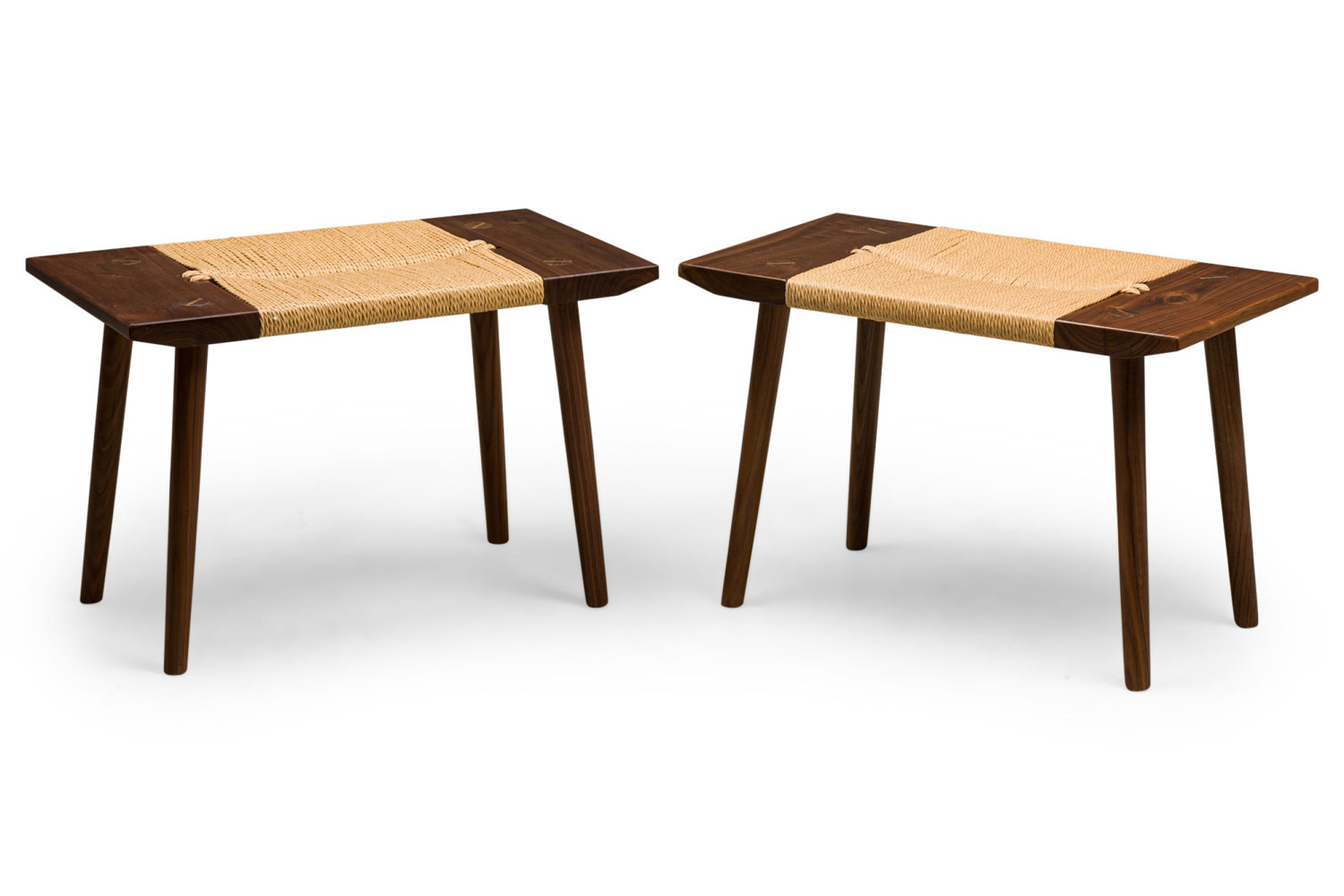 Corda bench footstool natural 1