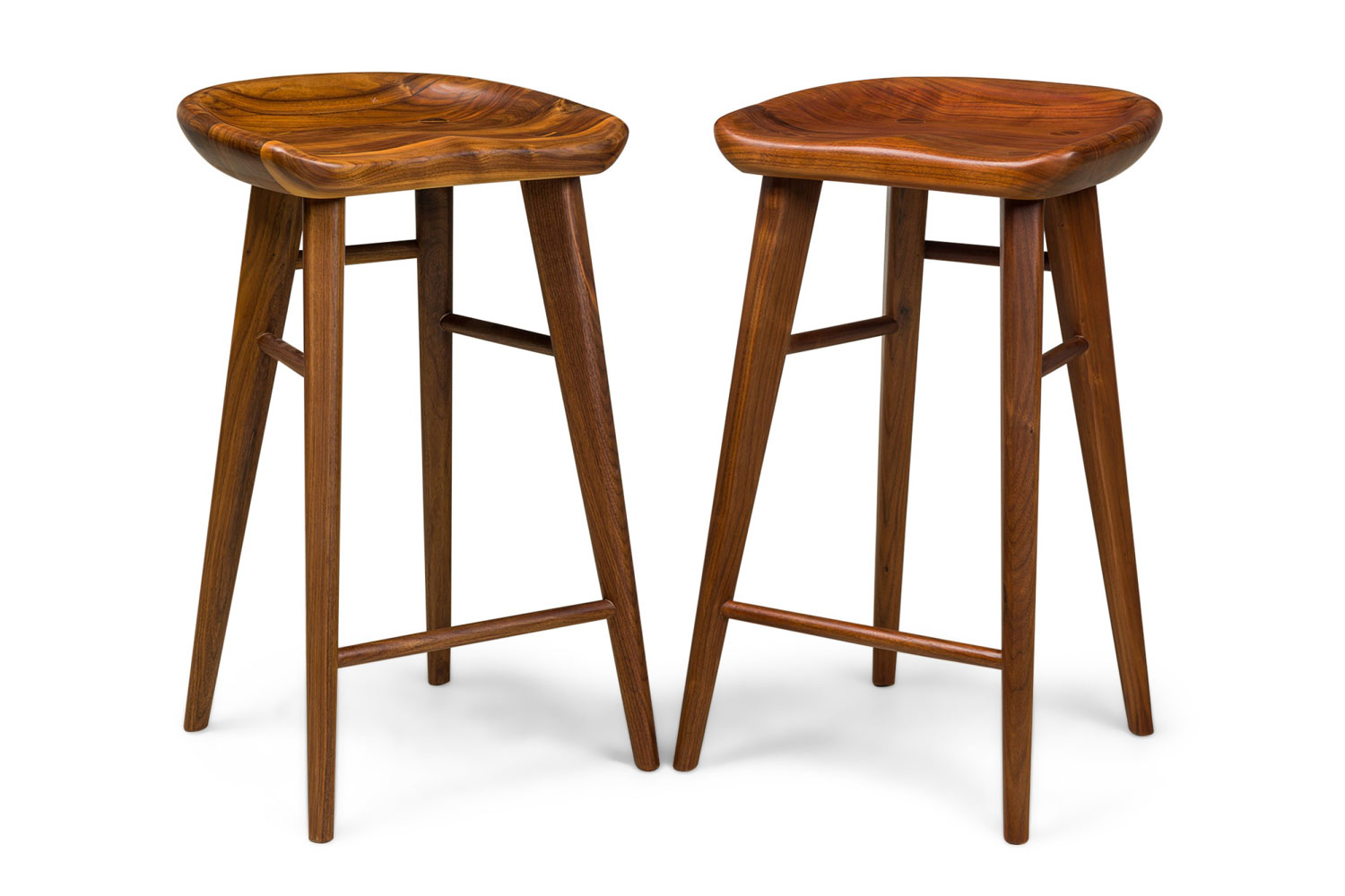 Toco counter stool walnut by newel modern 1