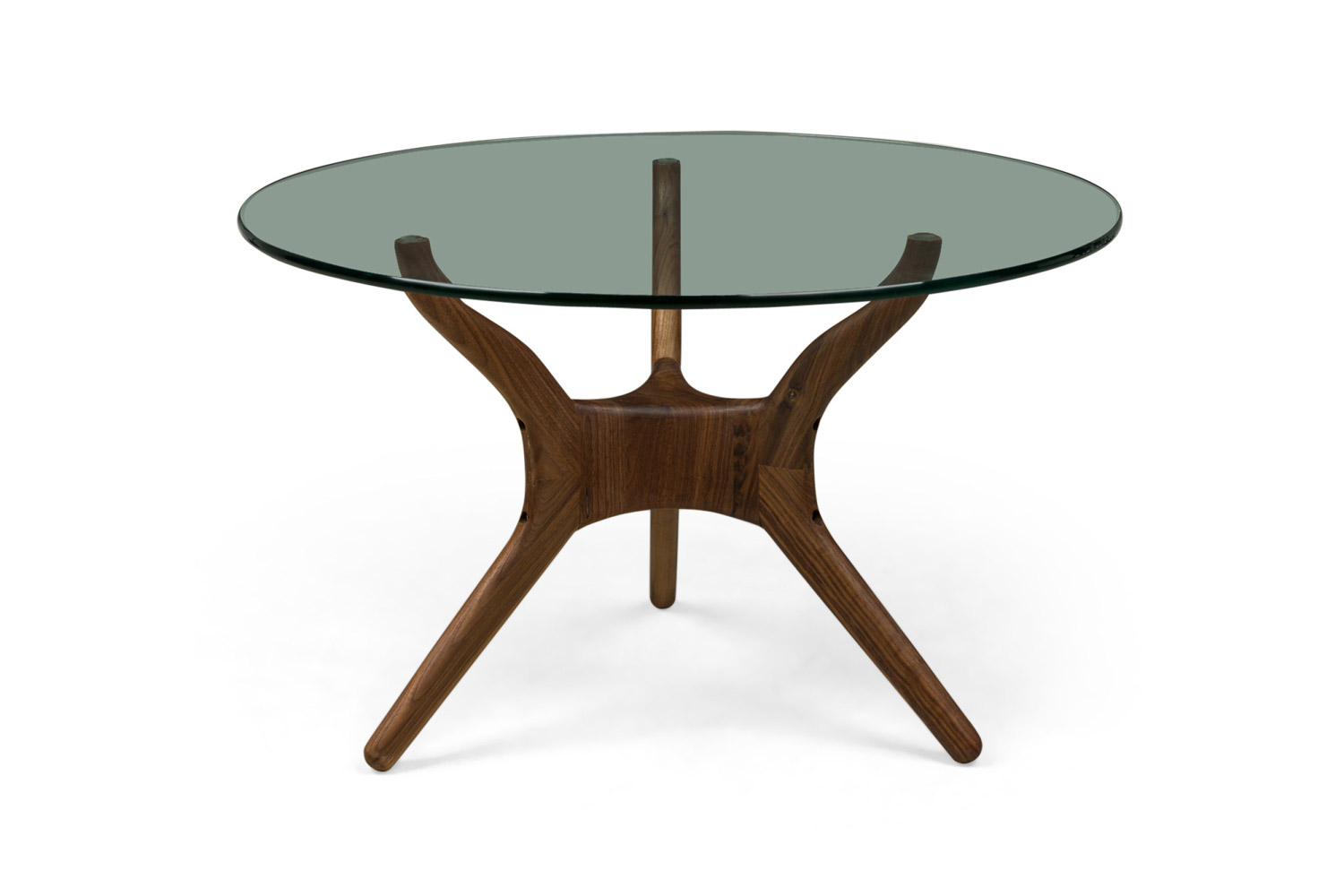 Organico coffee table walnut by newel modern 1