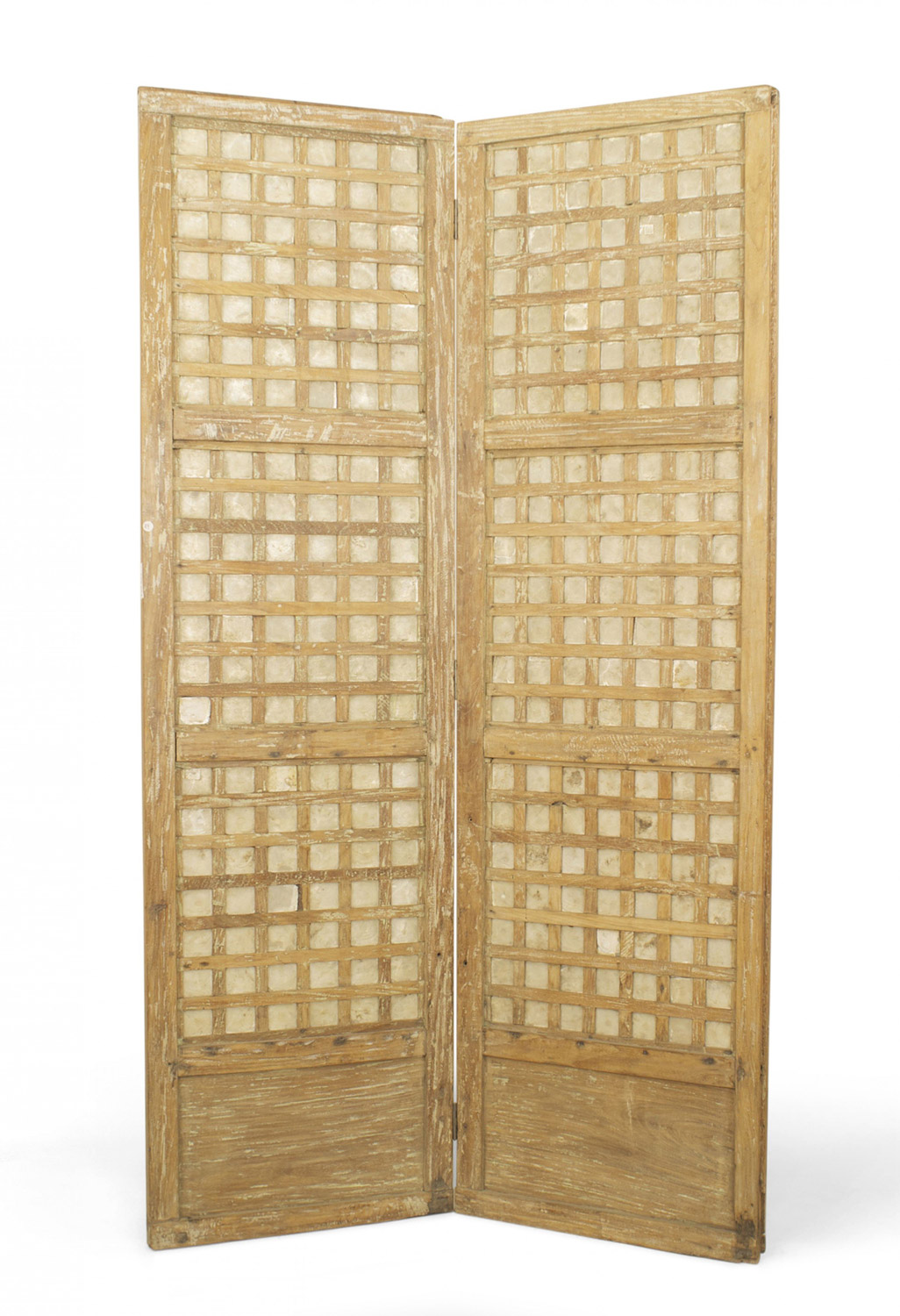 Italian mid century 2 panel screen