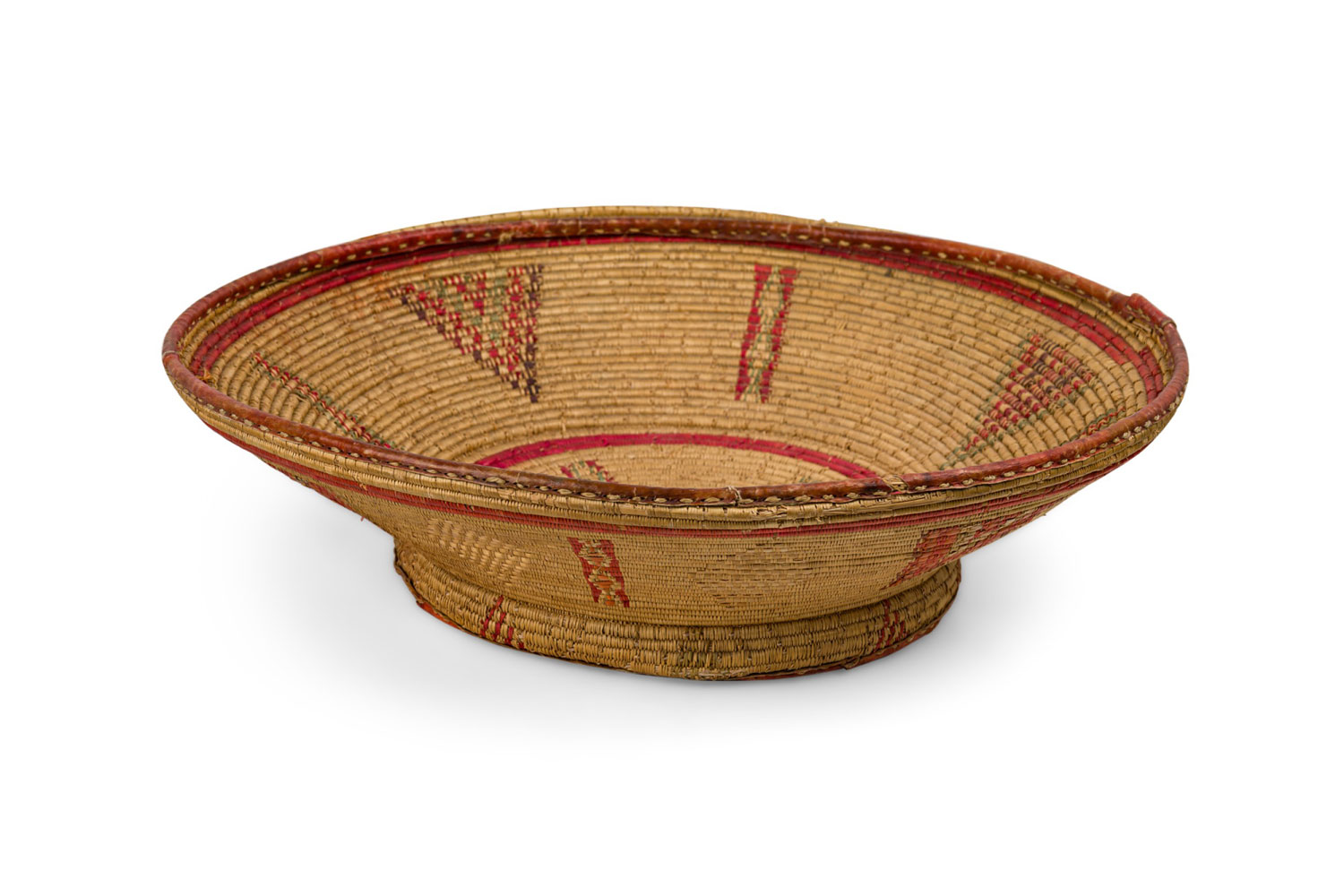 American country coil woven bowls