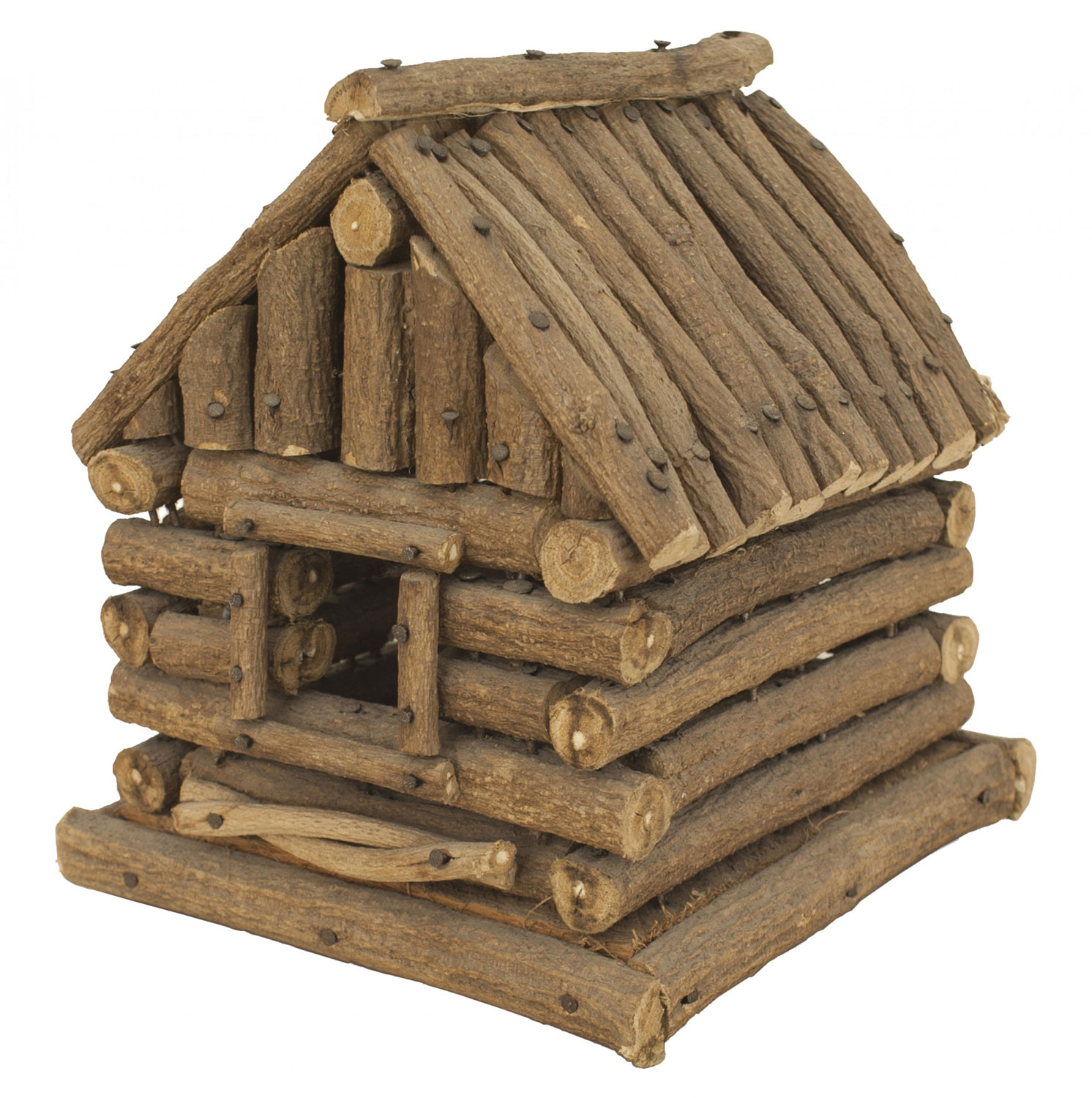 Rustic adirondack log cabin