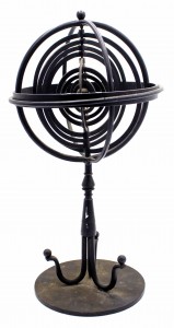 Italian renaissance iron armillary 1