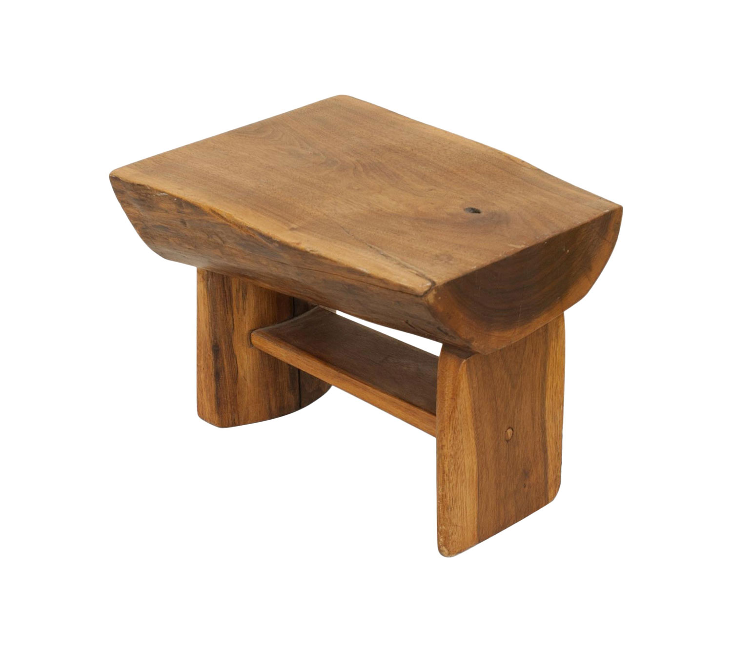 American country adirondack bark stool