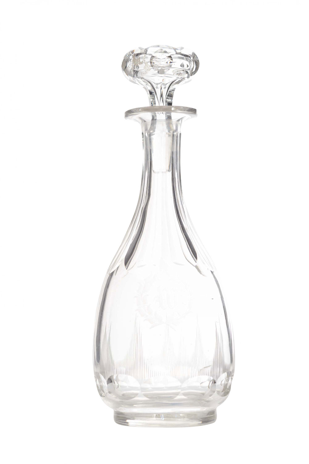 American victorian glass decanter