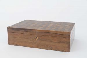 English victorian burl wood box 3