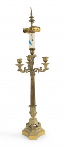 French louis xvi candelabra table lamps