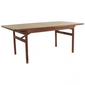 Danish post war design teak dining table